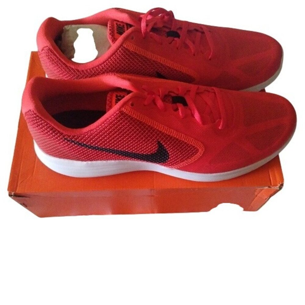 Nike Revolution 3 Running Athletic Shoes, Max Orange/Black/Dark Cayenne,… - Picture 3 of 9